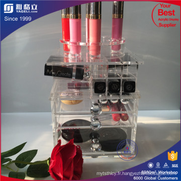 China Wholesale Tour de rouge à lèvres tournante acrylique